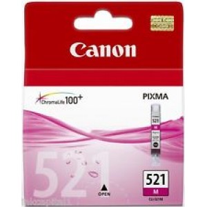 Cartus CANON CLI-521M, ORIGINAL, Magenta, Inkjet Cartus CANON CLI-521M, ORIGINAL, Magenta, Inkjet